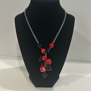 NWOT Joan Rivers Silver Beads Necklace